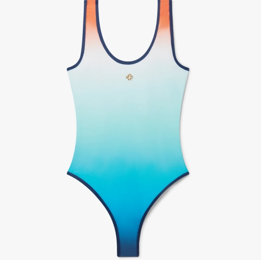 Casablanca Gradient One Piece Swimsuit